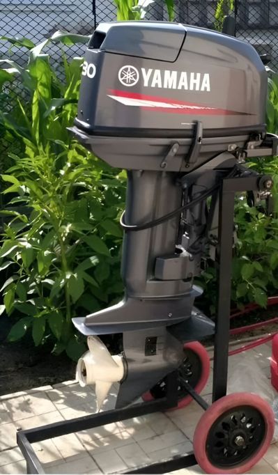 купить 2х-тактный лодочный мотор YAMAHA 30HWCS Б/У в Москве - фото 