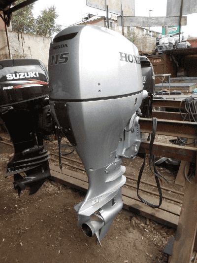 купить 4х-тактный лодочный мотор HONDA BF 115 LU в Москве - фото 