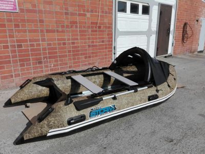 купить Лодка ПВХ STORMLINE Adventure Extra 340 (камуфляж) (2024) в Москве - фото 