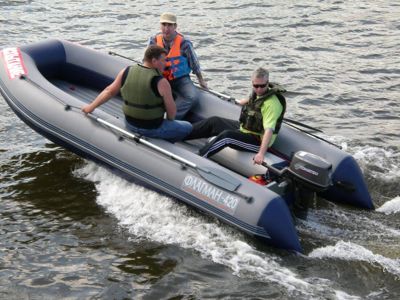 купить Лодка ПВХ ФЛАГМАН 420 в Москве - фото 