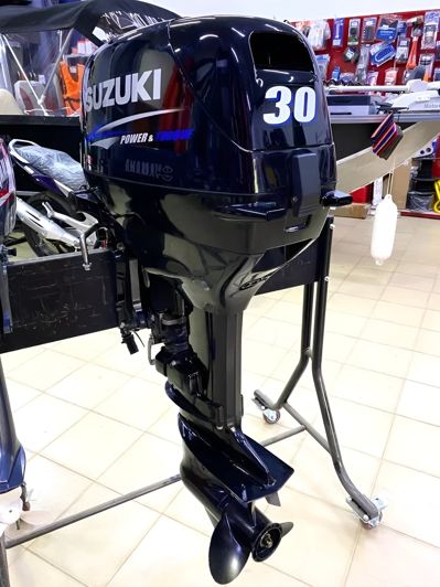 купить 2х-тактный лодочный мотор SUZUKI DT30S Б/У в Москве - фото 