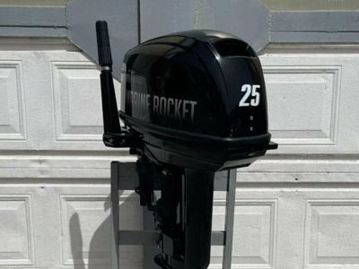 купить 2х-тактный лодочный мотор MARINE ROCKET MR25FHS Б/У в Москве - фото 