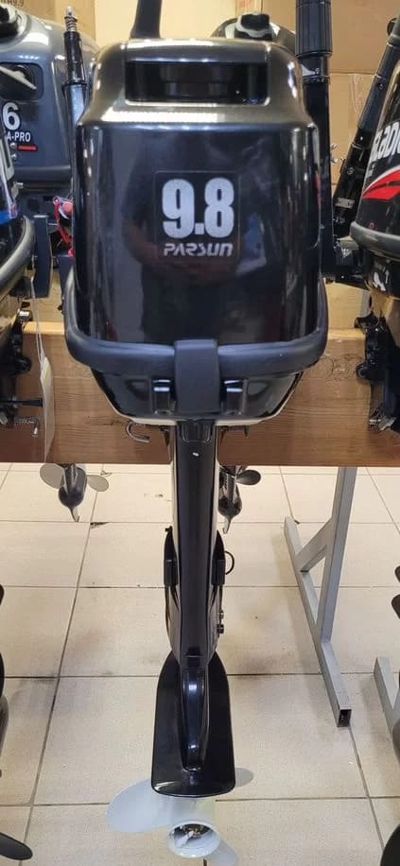 купить 2х-тактный лодочный мотор PARSUN T9.8BMS Б/У в Москве - фото 