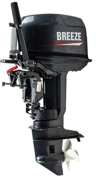 купить 2х-тактный лодочный мотор BREEZE T9.8S в Москве - фото 