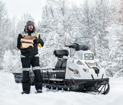 купить Снегоход СТЕЛС Мороз 600S в Москве - фото 