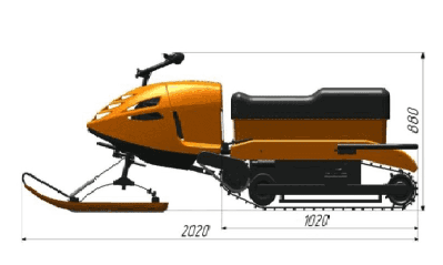 купить Мини-снегоход ПЕГАС 6,5 л.с. в Москве - фото 