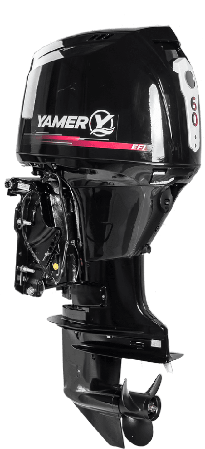 купить 4х-тактный лодочный мотор YAMER EF60 EFI BIG THRUST в Москве - фото 