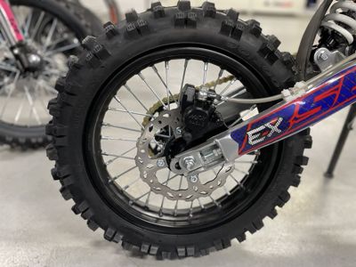 купить Мотоцикл BSE EX Blue Orange Ant 17/14 PITBIKE в Москве - фото 