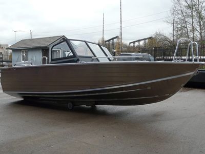 купить Катер-лодка алюминиевая WELLBOAT 53 Fish в Москве - фото 