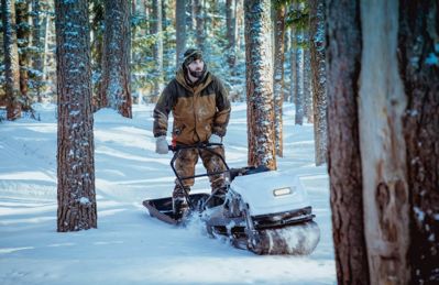 купить Мотобуксировщик TINGER Dog 13.5 л.с. в Москве - фото 