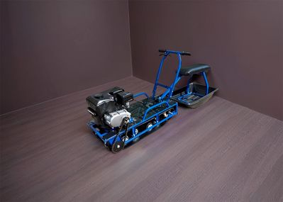 купить Мотобуксировщик Альбатрос-L 9 PRO с фарой в Москве - фото 