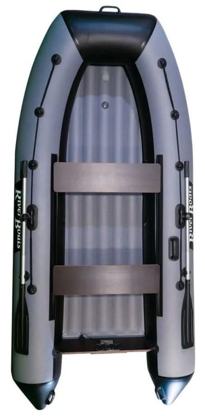 купить Лодка ПВХ RIVERBOATS 320 Лайт НДНД + 4х-тактный лодочный мотор GOLFSTREAM F 6 ABMS в Москве - фото 