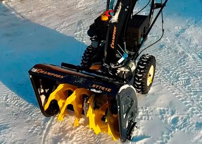 купить Снегоуборщик ЧЕМПИОН ST761E в Москве - фото 