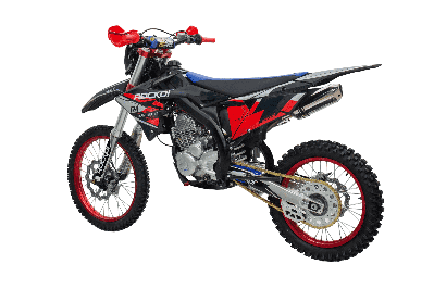купить Мотоцикл кроссовый эндуро ROCKOT R4 Flame Bullet в Москве - фото 