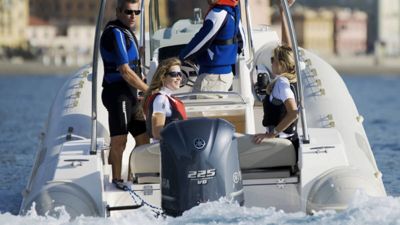 купить 4х-тактный лодочный мотор YAMAHA FL225 FETX в Москве - фото 