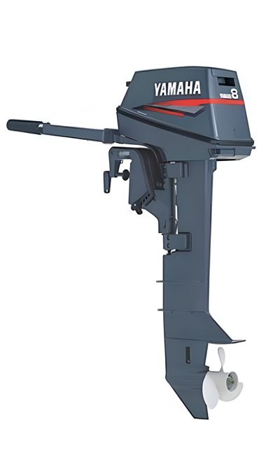 купить 2х-тактный лодочный мотор YAMAHA 8 cmhs в Москве - фото 