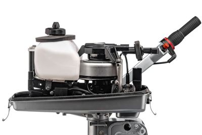 купить 2х-тактный лодочный мотор SHARMAX SM4HS (2024) в Москве - фото 