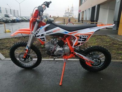 купить Мотоцикл REGULMOTO Five YX125EM PITBIKE (механическая КПП) в Москве - фото 