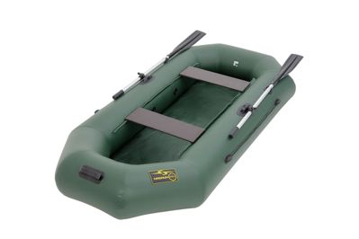 купить Гребная лодка ПВХ MAGNUM PRO 300 (Зеленая) гребная, с возможностью установки транца (2024) в Москве - фото 