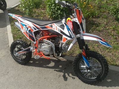 купить Мотоцикл REGULMOTO Pilot 110EA 14/12 PITBIKE в Москве - фото 