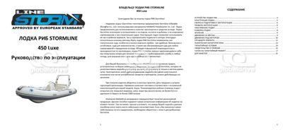 купить Лодка РИБ STORMLINE LUXE 450 в Москве - фото 