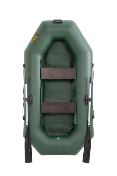 Гребная лодка ПВХ MAGNUM PRO 300 (Зеленая) гребная, с возможностью установки транца (2024) в Москве