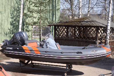 купить Лодка РИБ БУРЕВЕСТНИК 450 LIGHT в Москве - фото 