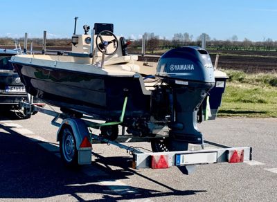 купить 4х-тактный лодочный мотор YAMAHA F40FETL Б/У в Москве - фото 