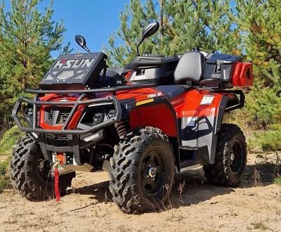 купить Квадроцикл HISUN TACTIC 550 NORMAL Б/У в Москве - фото 