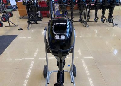 купить 4х-тактный лодочный мотор MERCURY ME F 9.9M Б/У в Москве - фото 