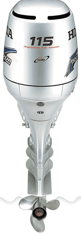 купить 4х-тактный лодочный мотор HONDA BF 115 DK1 LU в Москве - фото 