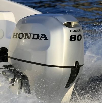 4х-тактный лодочный мотор HONDA BF80AK1 LRTU Б/У в Москве