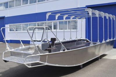 купить Катер-лодка алюминиевая WYATBOAT-600 в Москве - фото 