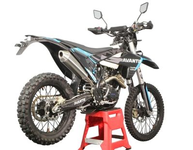 купить Мотоцикл кроссовый эндуро AVANTIS 250 Carb Nibbi Exclusive (CB250-F/172FMM Design HS черный) ARS с ПТС в Москве - фото 