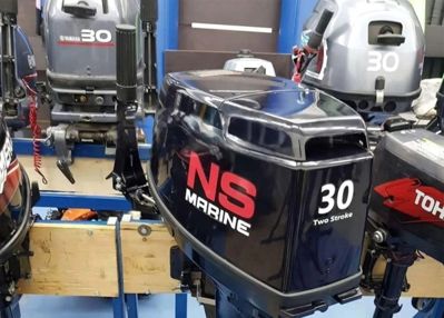 2х-тактный лодочный мотор NISSAN MARINE NM 30 H S Б/У в Москве