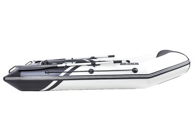 купить Лодка ПВХ БРОНЯ 280 СК Белый - чёрный в Москве - фото 