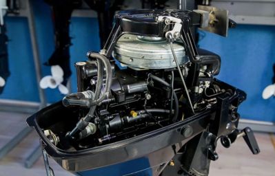 купить 2х-тактный лодочный мотор HIDEA HD9.8FHS Б/У в Москве - фото 