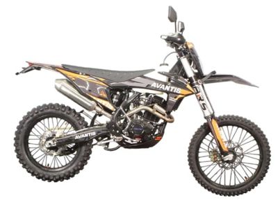 Мотоцикл кроссовый эндуро AVANTIS 250 Carb Nibbi Exclusive (CB250-F/172FMM Design KTM черный) ARS с ПТС в Москве