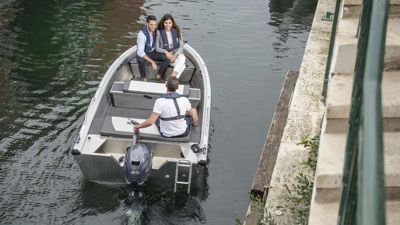 купить 4х-тактный лодочный мотор YAMAHA F25GES в Москве - фото 