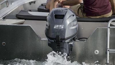 купить 4х-тактный лодочный мотор YAMAHA F25GES в Москве - фото 