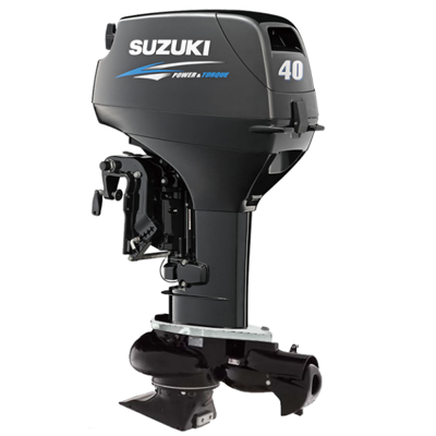 2х-тактный лодочный мотор SUZUKI DT40WRS JET с водомётной насадкой Marine Rocket в Москве