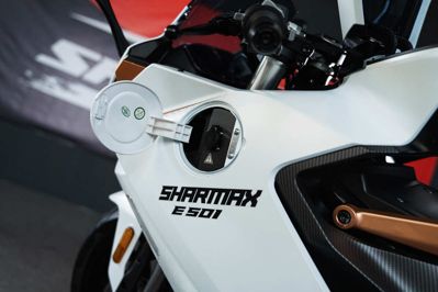 купить Электромотоцикл SHARMAX E-GP501 (72V/90Аh) в Москве - фото 