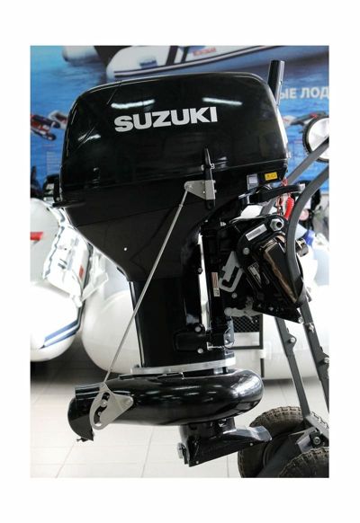 купить 2х-тактный лодочный мотор SUZUKI DT40WRS JET с водомётной насадкой Marine Rocket в Москве - фото 