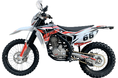 купить Мотоцикл кроссовый эндуро BSE Z4 Red 66 в Москве - фото 