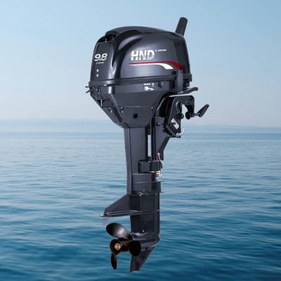 купить 2х-тактный лодочный мотор HND OB9.8 HS в Москве - фото 