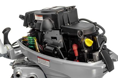 купить 4х-тактный лодочный мотор SHARMAX SMF9.9HS (2024) в Москве - фото 