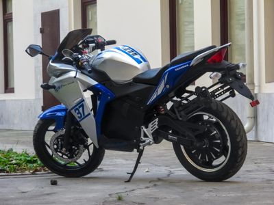 купить Электромотоцикл BISON GT-40 (5 кВт) в Москве - фото 