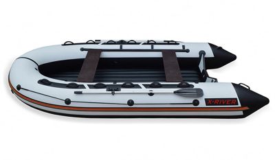 купить Лодка ПВХ X-RIVER Grace Wind 360 + 2х-тактный лодочный мотор MIKATSU M9.9FHS в Москве - фото 