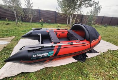 Лодка ПВХ ГЛАДИАТОР E330PRO в Москве